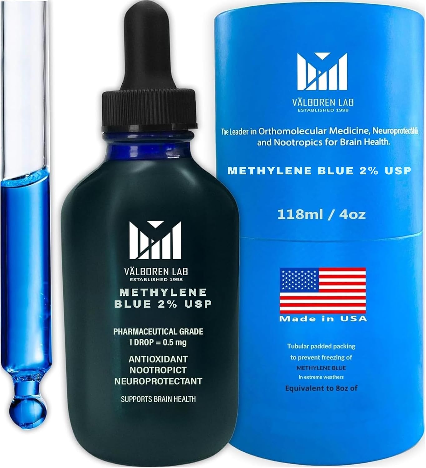2% Methylene Blue Pharmaceutical Grade - 118ml - görsel 1