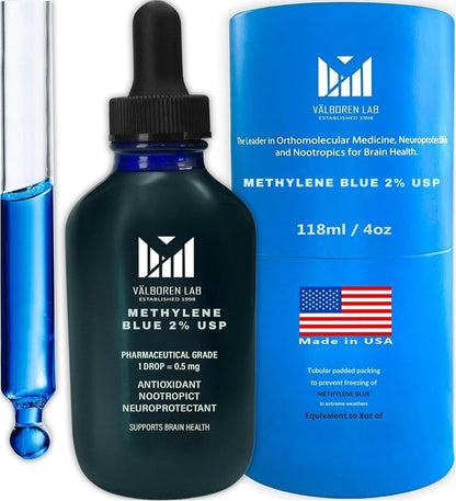 2% Methylene Blue Pharmaceutical Grade - 118ml