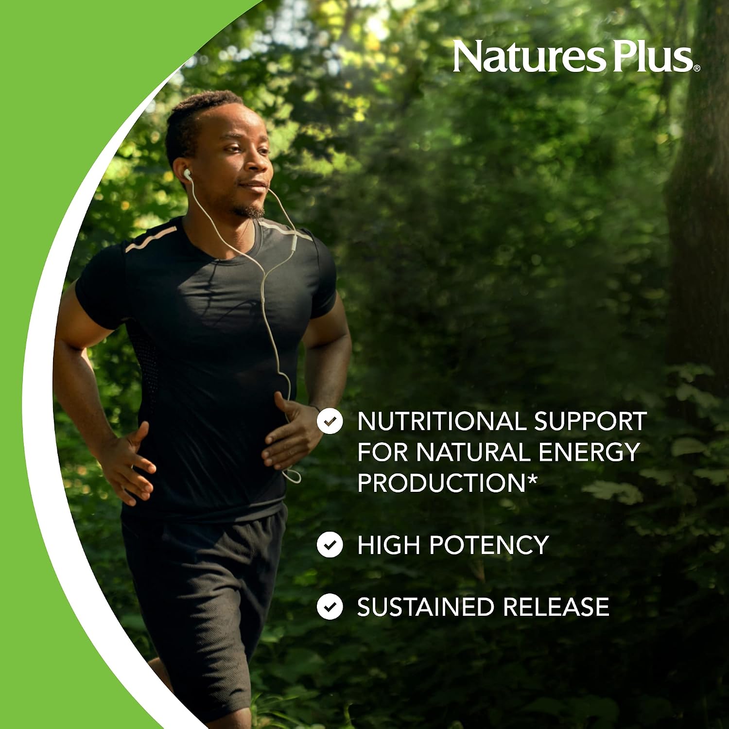 NaturesPlus Biotin & Folate 2500/8000 mcg Sustained Release Tablets, 30 Pack - görsel 4