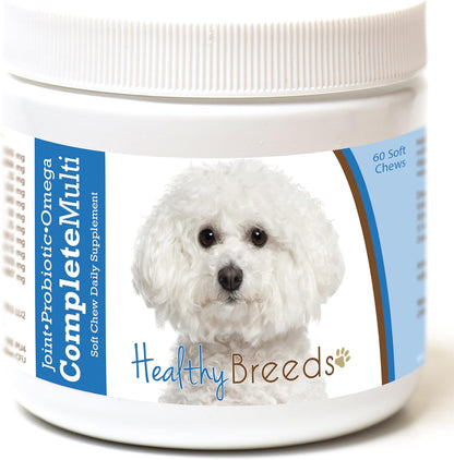 Healthy Breeds Bichon Frise All-in-One Multivitamin Soft Chews 60 Count
