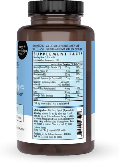 The Wellbeing Company Vitamin B Complex – – B3 (Niacin) – Supports cellular energy and DNA repair. Present as – Image 3