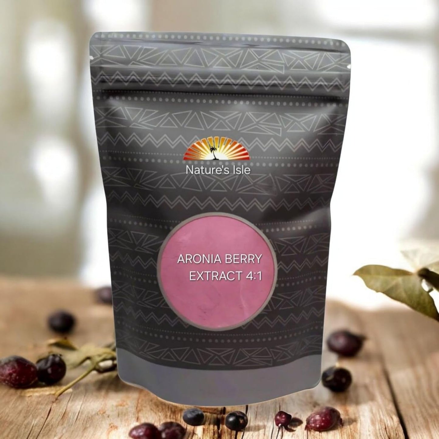 Aronia Berry 4:1 Extract - Chokeberry Powder - 454g - görsel 1