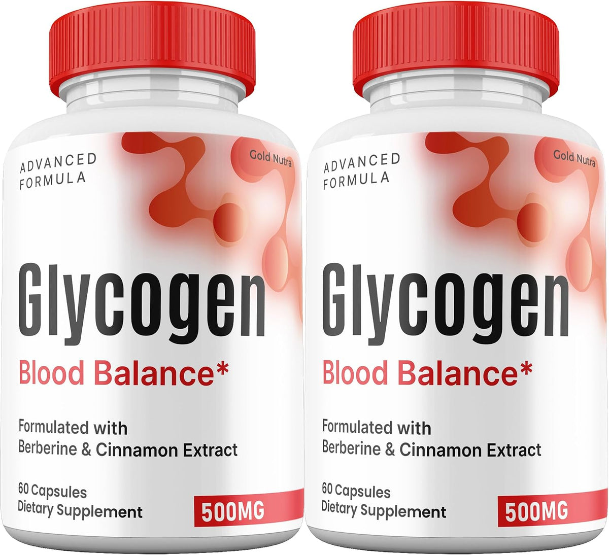 Glycogen Capsules Blood Balance, Premium All – All Natural Ingredients: The formula uses premium natural – Image 1