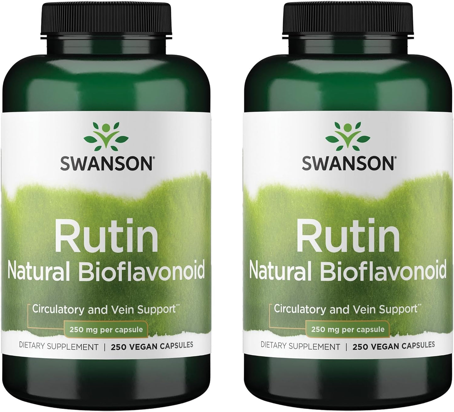Swanson Rutin Natural Bioflavonoid 250 mg, 500 Capsules (2 Pack of 250) - görsel 1