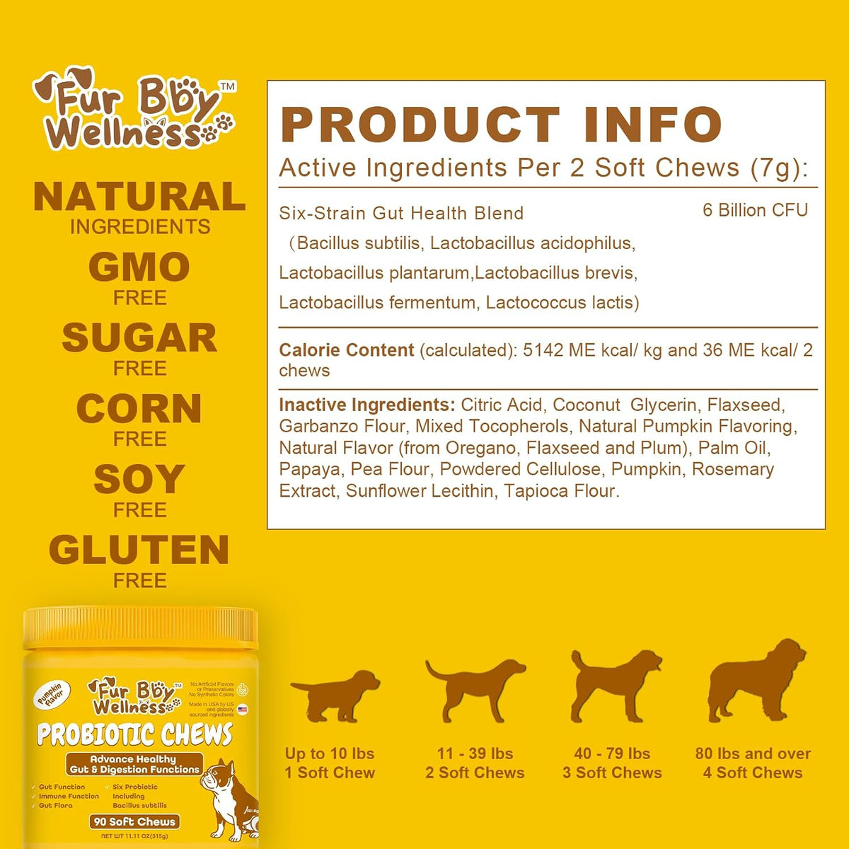 Vet Strength Probiotics for Dogs - Fast – Immune Boost: About 70% of the immune system is in the gut. By – Image 2