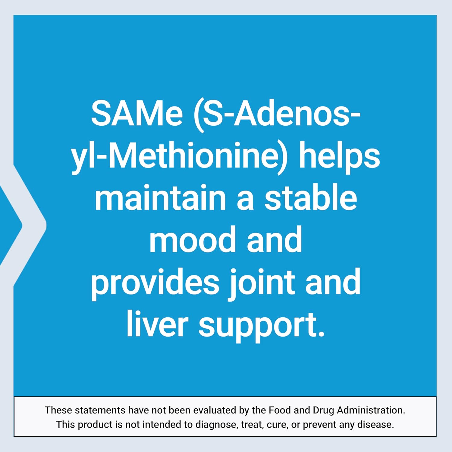 Life Extension SAMe 400 mg – S-Adenosyl-Methionine Supplement for Mood, Joint & Liver Support, 60 Enteric-Coated Tablets - görsel 6