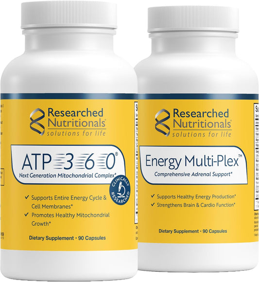 Researched Nutritionals Optimised Energy Duo - ATP 360 & Multi-Plex – Image 1