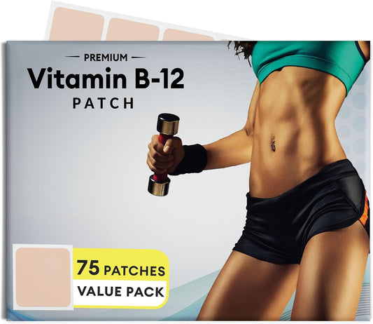 VitaPatch B12 Patch for Energy Plus – 75 Patches – Image 1