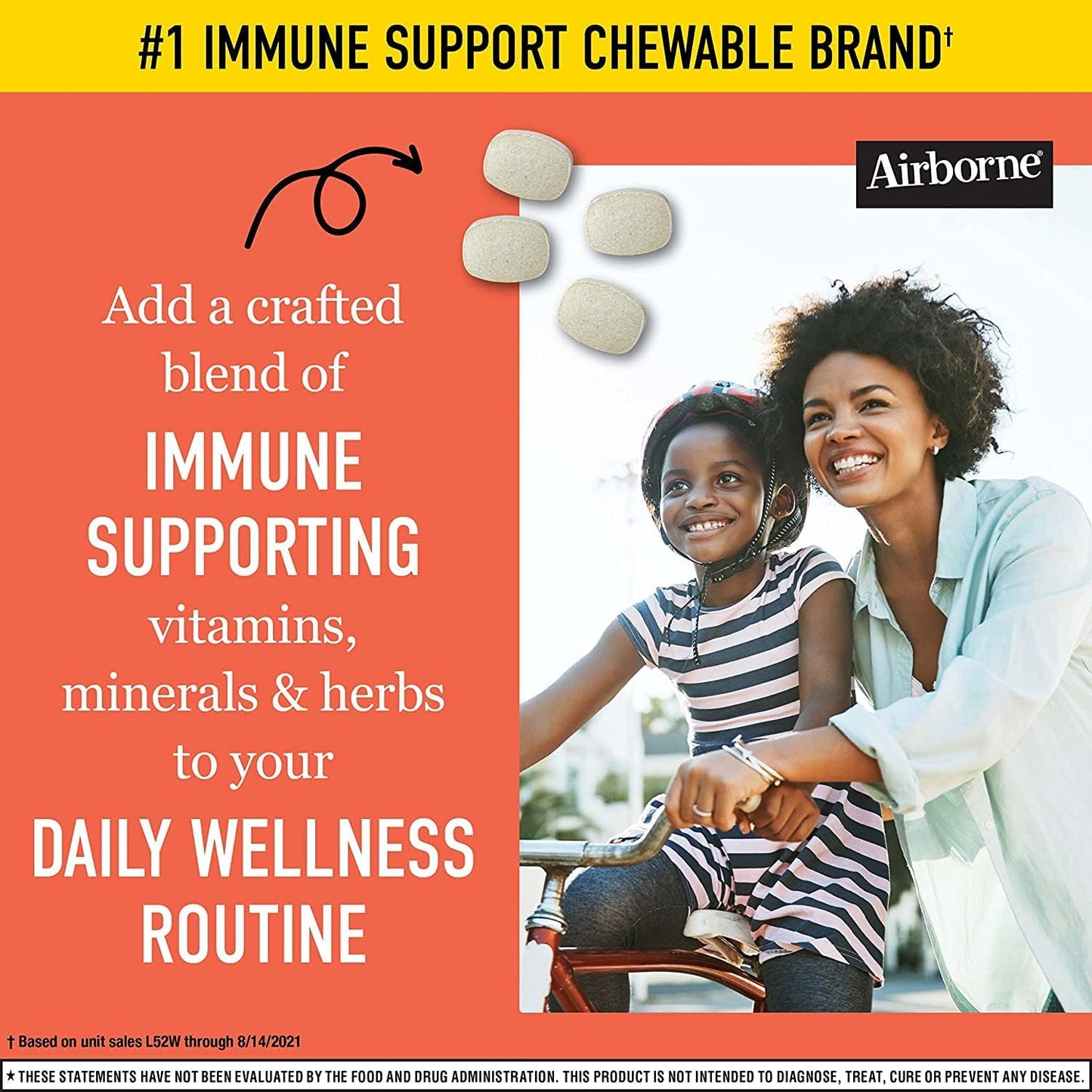 Airborne 1000mg Vitamin C + Zinc Chewable Tablets, Very Berry & Citrus - görsel 7