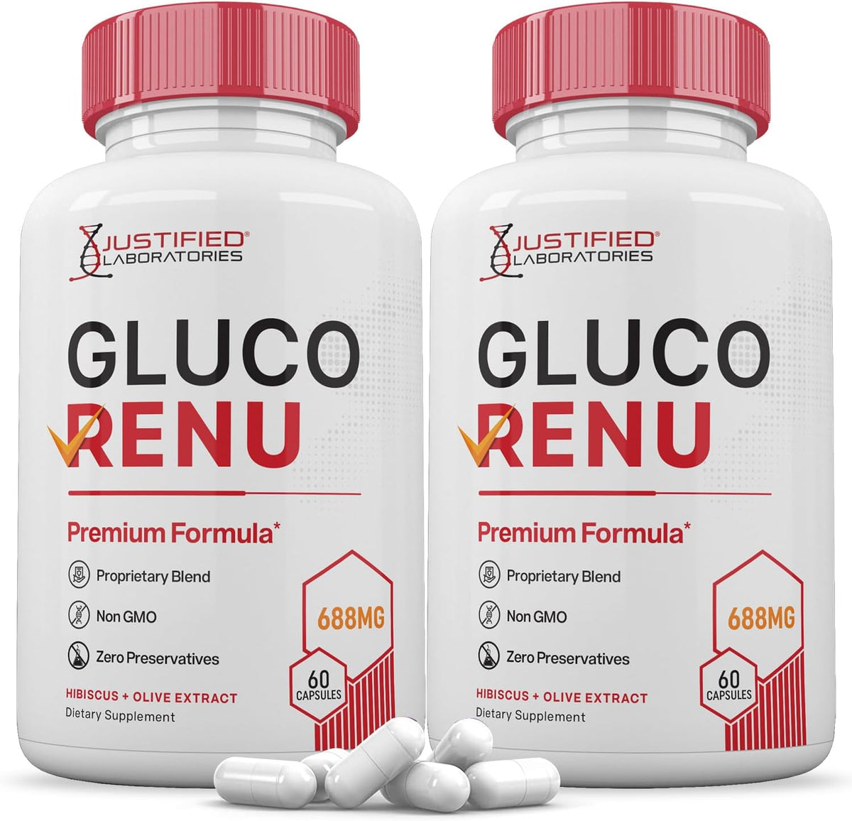 (5 Pack) Gluco Renu 688 mg Glyco Support – Immune function: Garlic supports your body’s defence. – Image 9