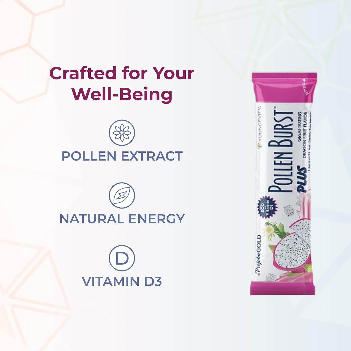 Youngevity ProJoba Pollen Burst™ Dragon – Bee Pollen: A nutrient-packed superfood loaded with protein, B vitamins, – Image 5