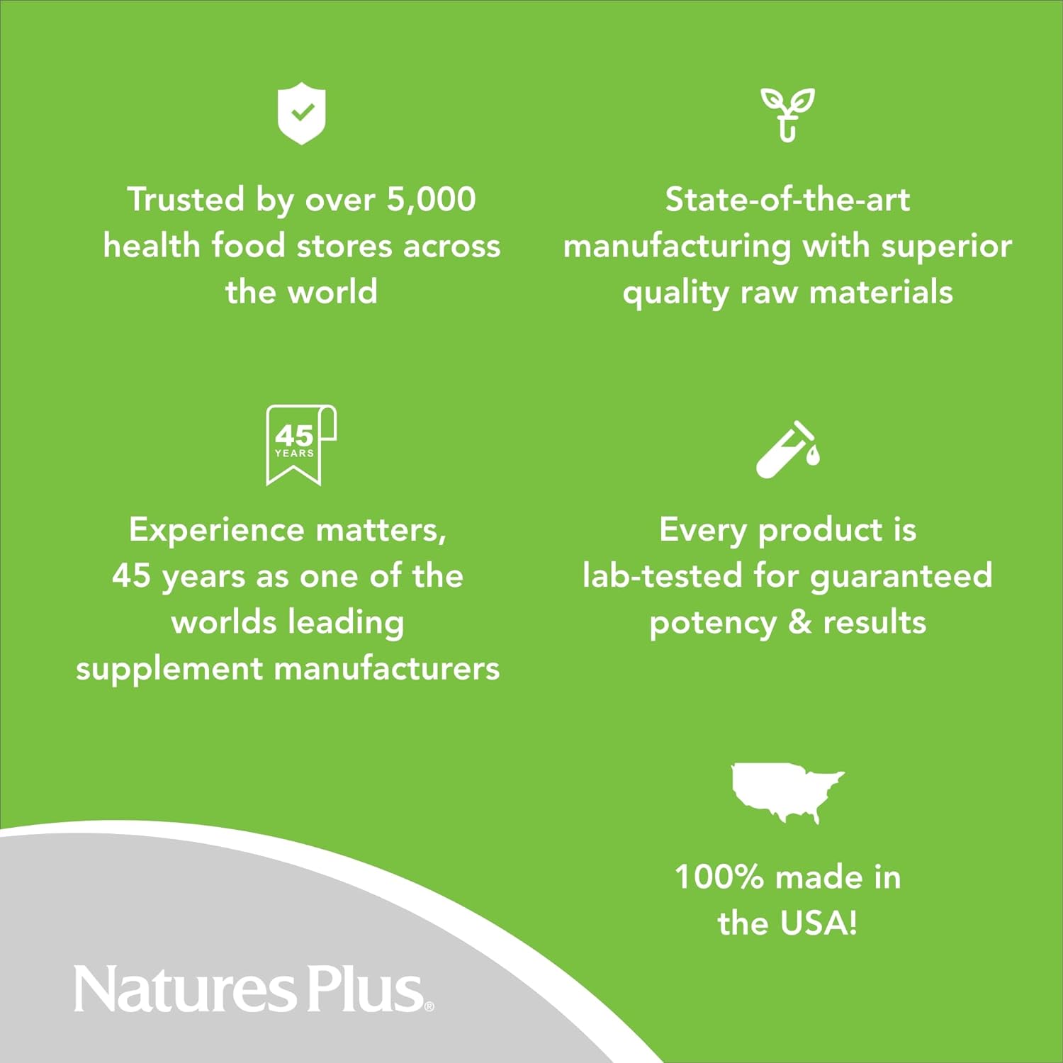 NaturesPlus Biotin & Folate 2500/8000 mcg Sustained Release Tablets, 30 Pack - görsel 7