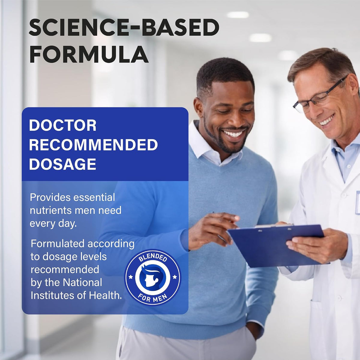 Multivitamin for Men - 46-in-1 with – Energy and metabolism – B vitamins help convert food into cellular energy.* – Image 6