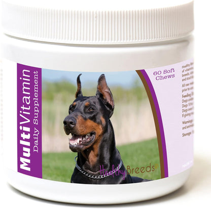 Healthy Breeds Doberman Pinscher Multivitamin Soft Chews, 60 Count