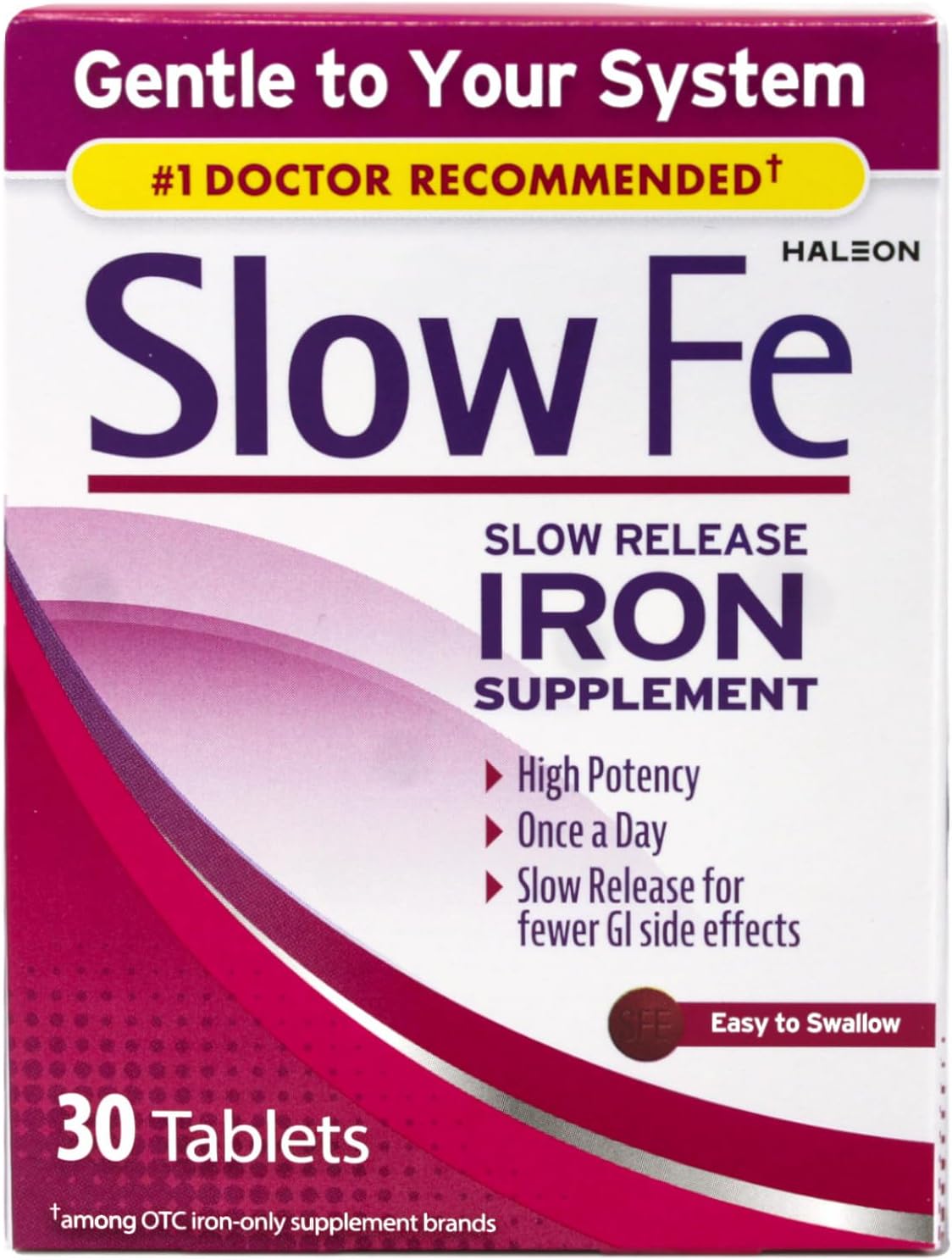 Slow Fe Slow Release Iron Tablets, 30 Tablets (Pack of 6) - görsel 2