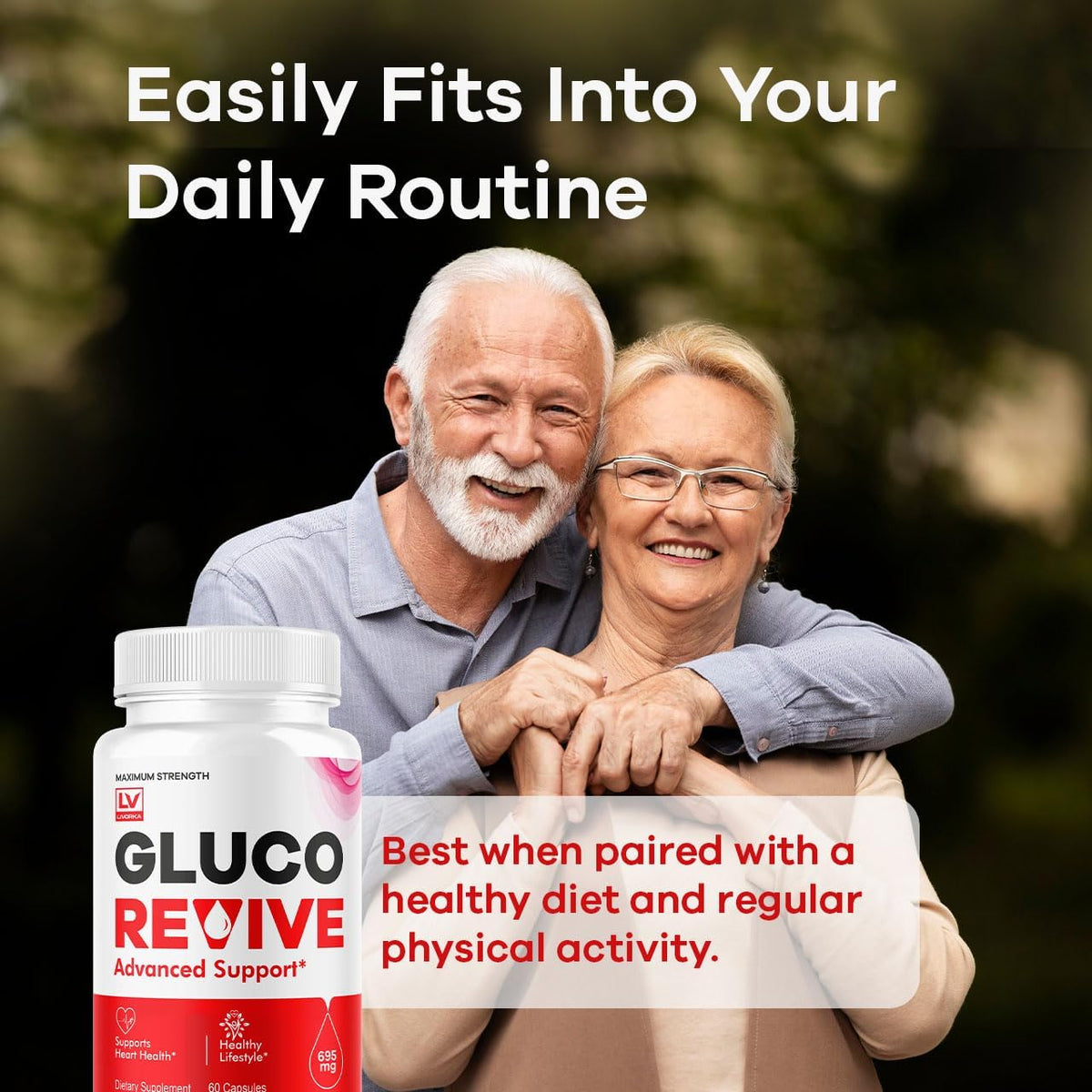 (2 Pack) Gluco Revive Capsules - Official – Maximum Strength Formula: Potent blend of vitamins and minerals to – Image 6