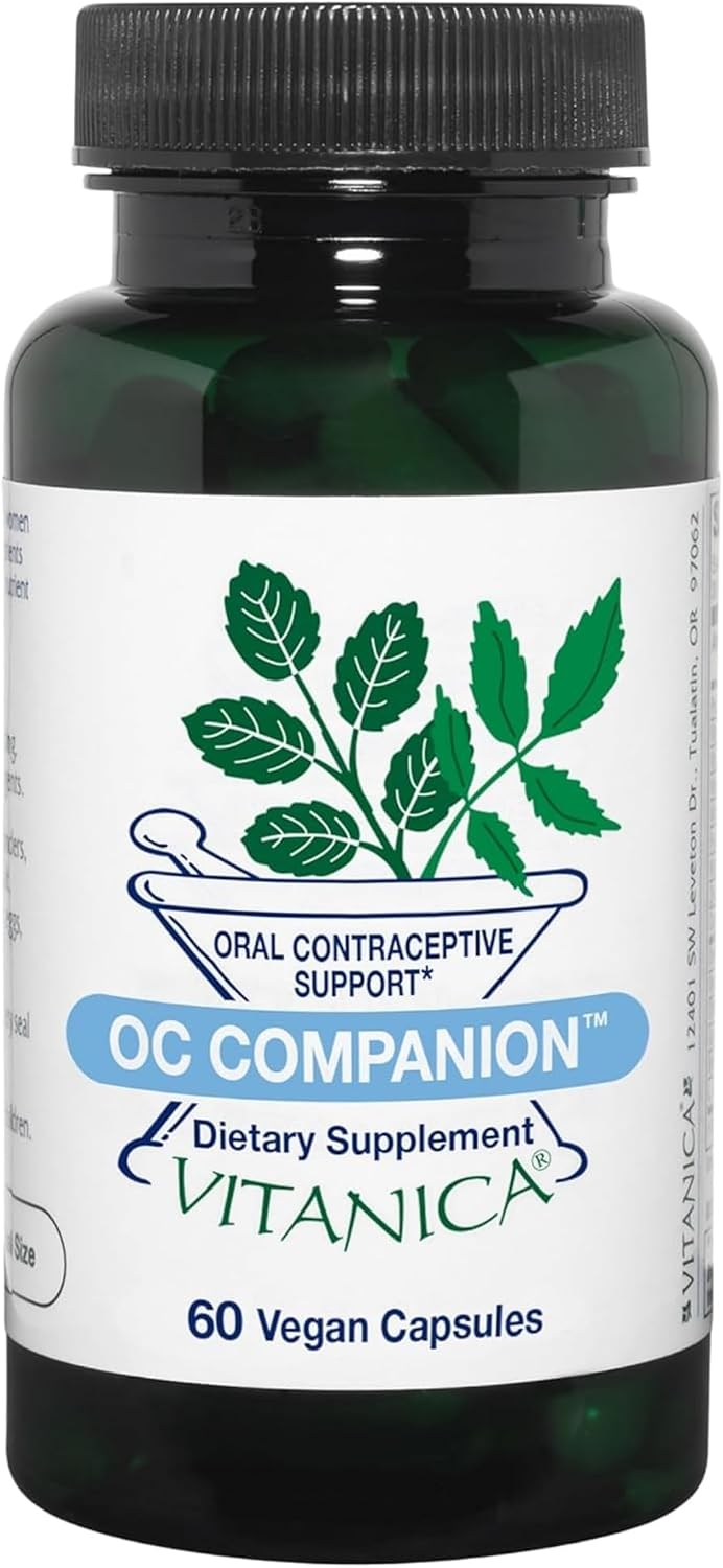 Vitanica OC Companion, Oral Contraceptive Support Supplement, 60 Capsules - görsel 1