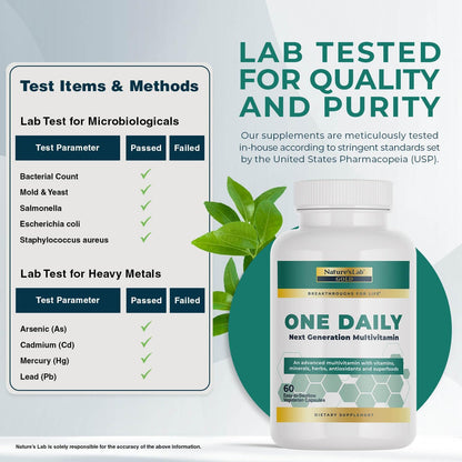 Nature's Lab One Daily Multivitamin Capsules