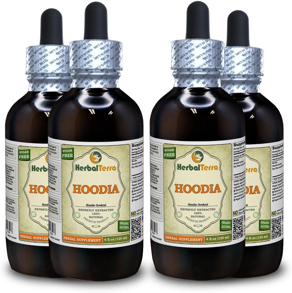 Hoodia Gordonii Tincture - Organic Liquid Extract, 950 mL - görsel 7