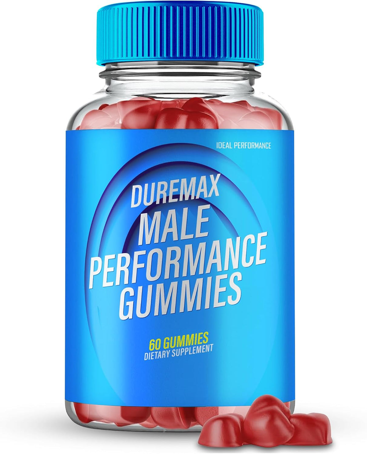 Duremax Gummies – Maximum Strength Men's – Form: Gummies are convenient and taste great, making it easy to stay – Image 1