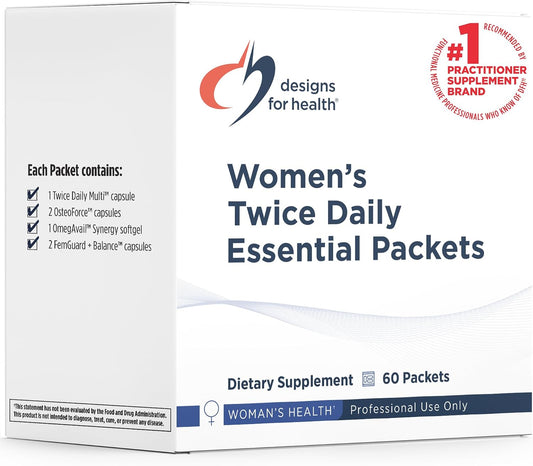 Designs for Health Women's Twice Daily – Want to simplify their supplement regime without sacrificing quality. – Image 1