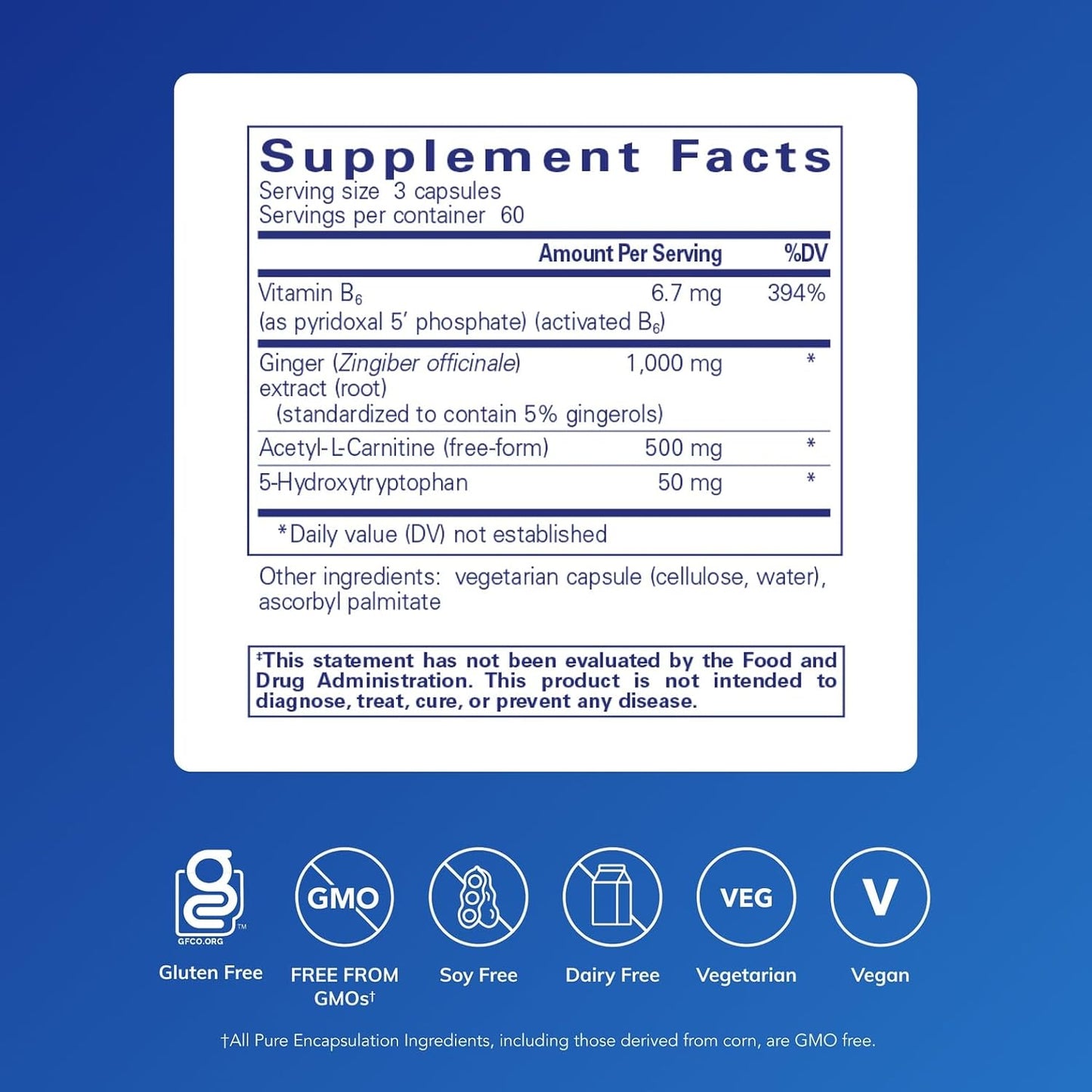 Pure Encapsulations MotilPro - 5-HTP Supplement for Gut Motility, 180 Capsules - görsel 2