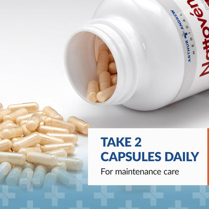 Arthur Andrew Medical Nattovena Pure Nattokinase Supplement, Double Strength 4,000 FUs per Capsule, 180 Capsules
