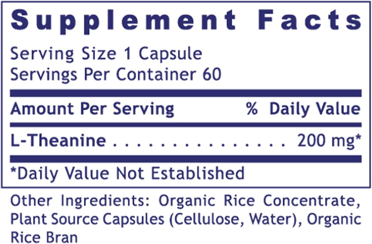 Premier Research Labs L-Theanine Double – Clean Formula: The supplement contains no fillers, binders, or synthetic – Image 6