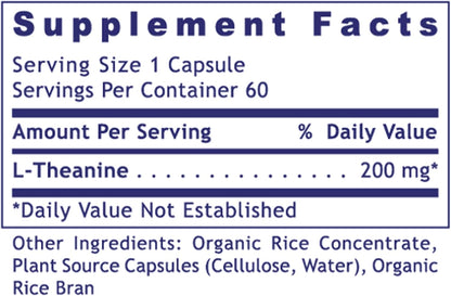 Premier Research Labs L-Theanine Double – Clean Formula: The supplement contains no fillers, binders, or synthetic – Image 6