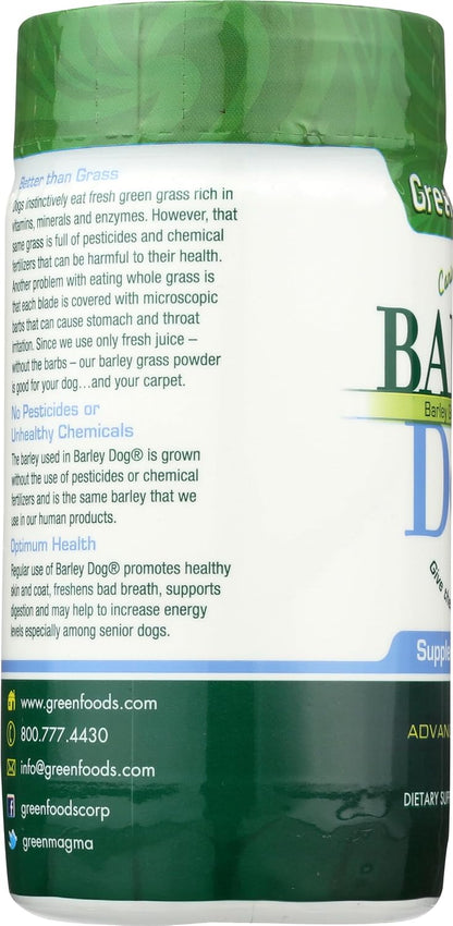 Green Foods Dog Barley Powder, 85g