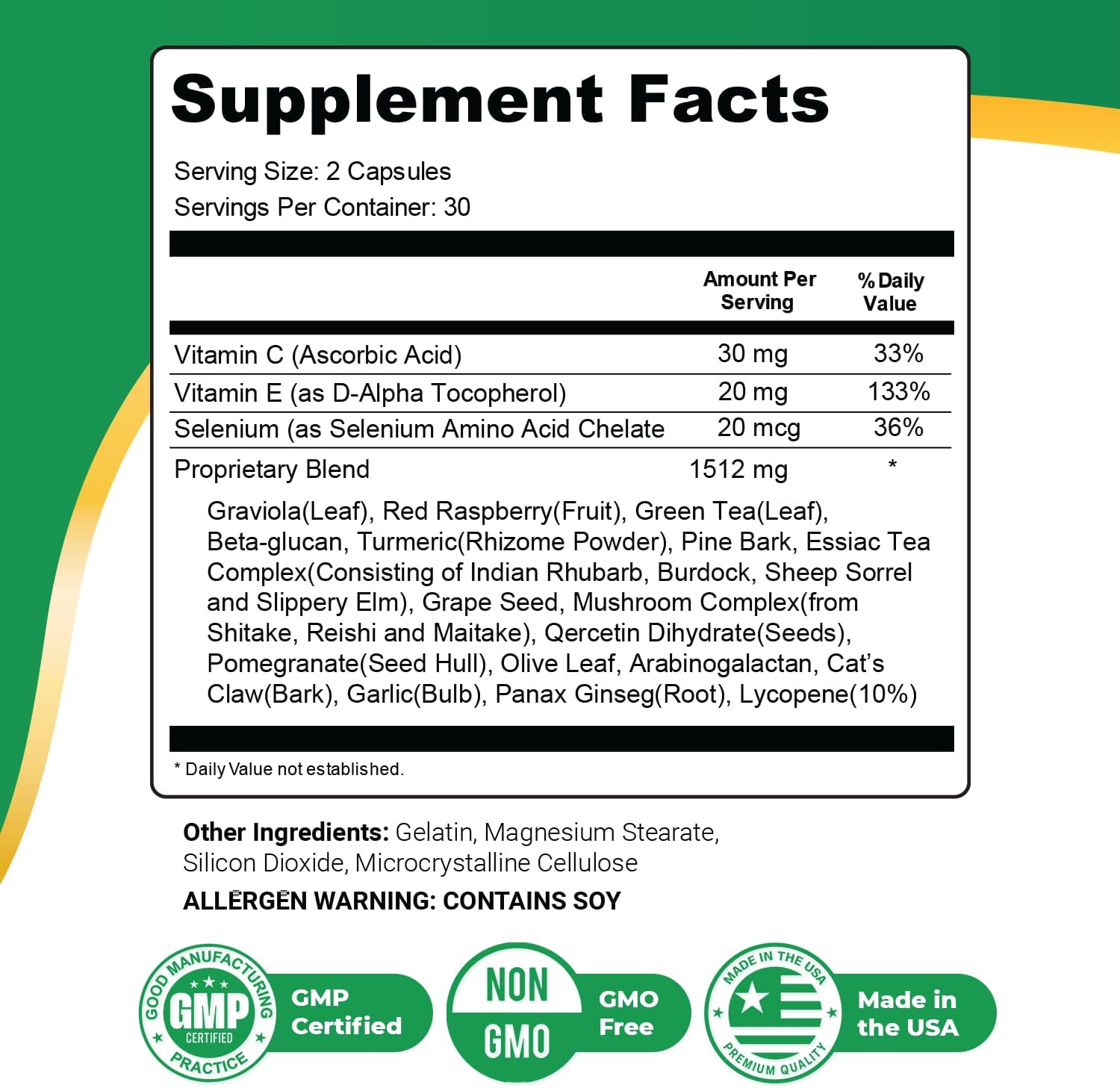 Keravita Pro – Vitamin C, E, Green Tea & Turmeric – 60 Capsules, 3 Month Supply - görsel 3