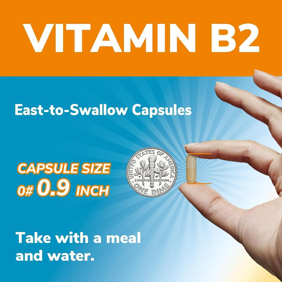 Vitamin B2 400 mg with B12, D3 & Vitamin C – Vitalibre – Image 5