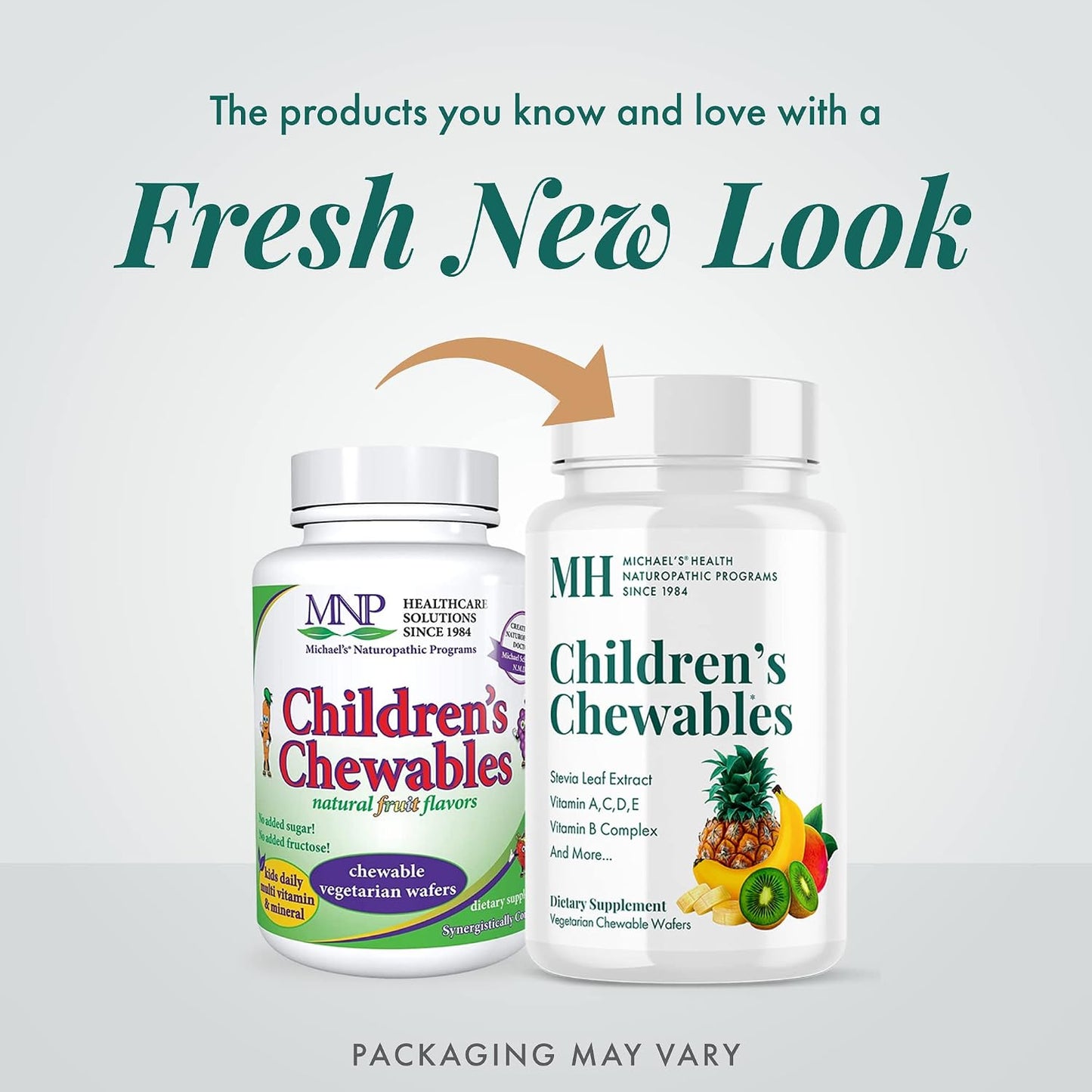 Michael's Health Children’s Chewables - Multivitamin & Mineral Supplement - Fruit Punch - 120 Vegetarian Wafers - görsel 3