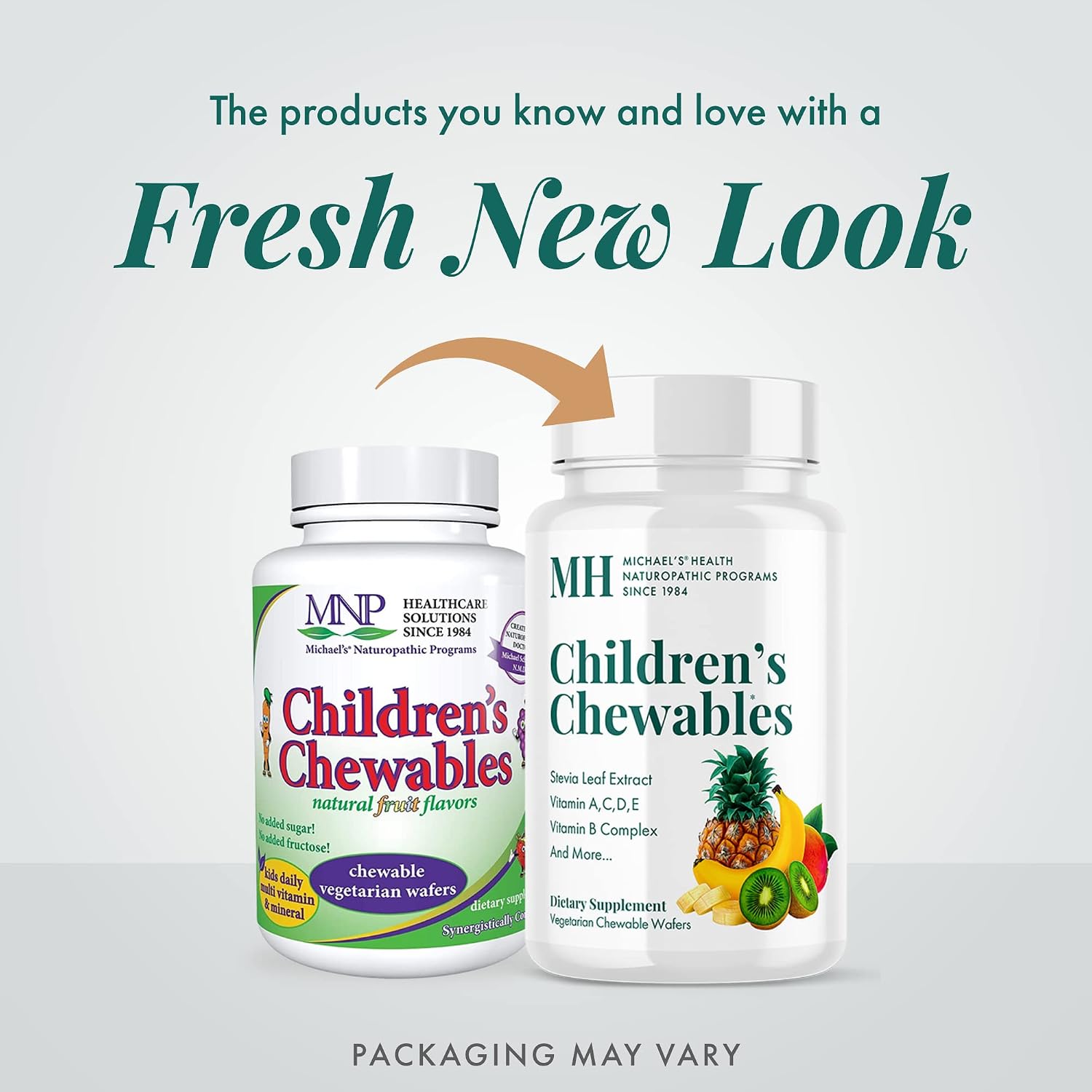Michael's Health Children’s Chewables - Multivitamin & Mineral Supplement - Fruit Punch - 120 Vegetarian Wafers - görsel 3