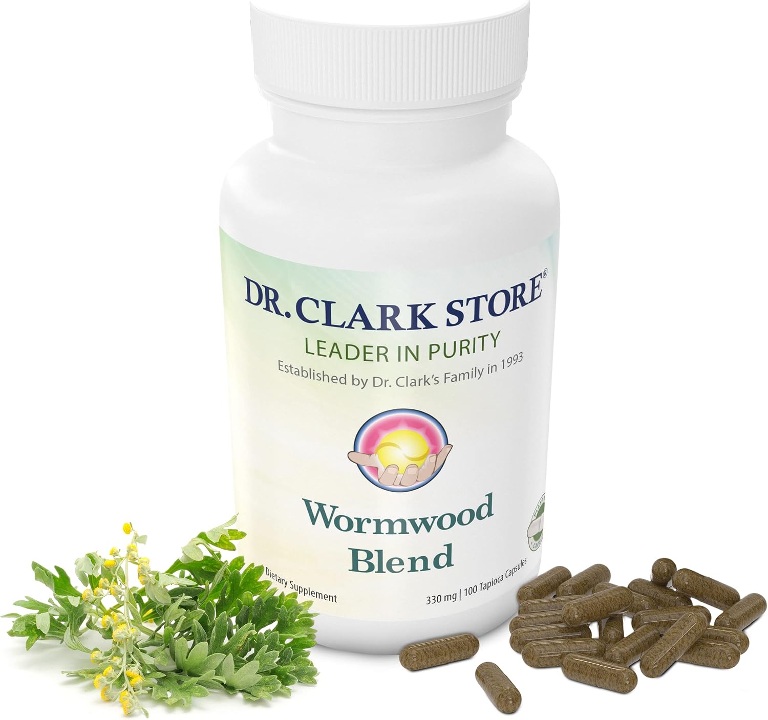 Dr Clark Store Wormwood Super W Blend 330 mg, 100 Capsules - görsel 9