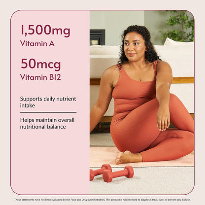 Bariatric Advantage Chewable Multi RP Multivitamin - for Bariatric Surgery Patients - with Iron, Copper, Vitamin C, A, Zinc & More - 100% RDI of 18 Nutrients - Mixed Fruit Flavour - 60 Chewable Tablets