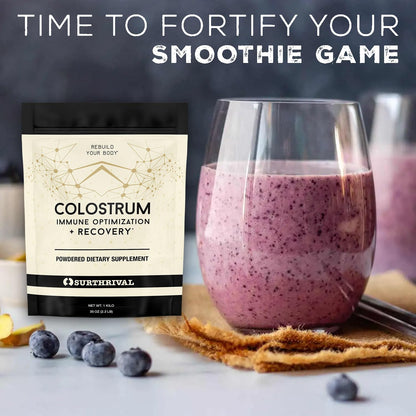 Surthrival Colostrum Powder – Immune Support & Recovery, 184g