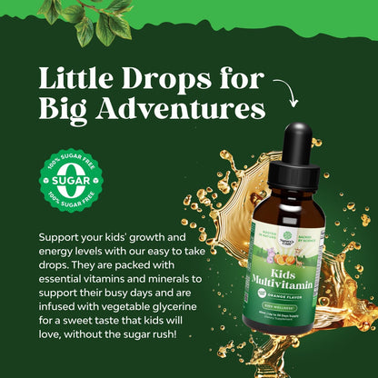 Natures Craft Liquid Multivitamin for Kids – Vitamin C – supports immune health and collagen formation – Image 2