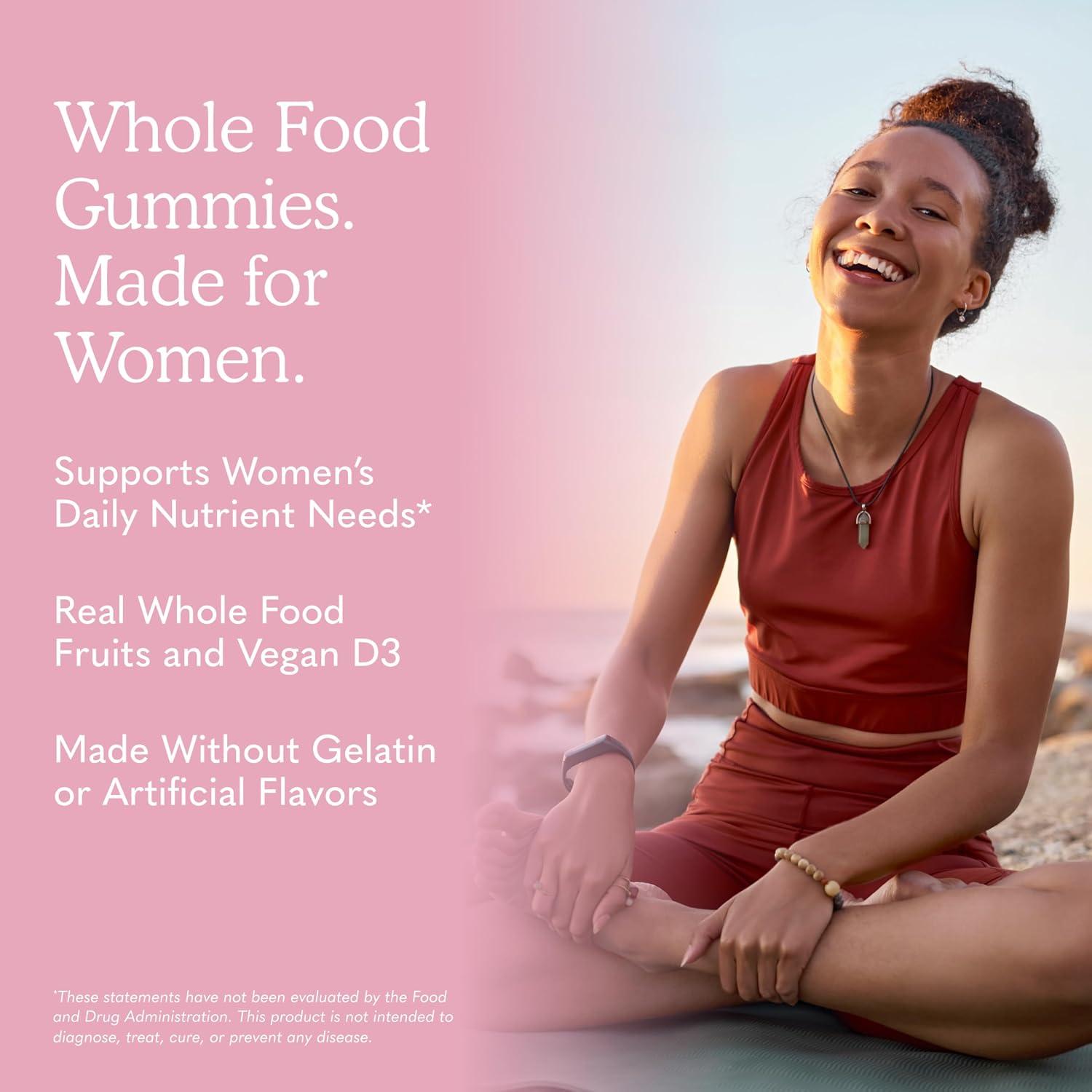 Garden of Life Organics Women's Gummies Vitamins – Multivitamin for Women with Methyl B12, C & D3, Certified Organic, Non-GM, Vegan, Berry Flavour, 120 Gummies - görsel 4
