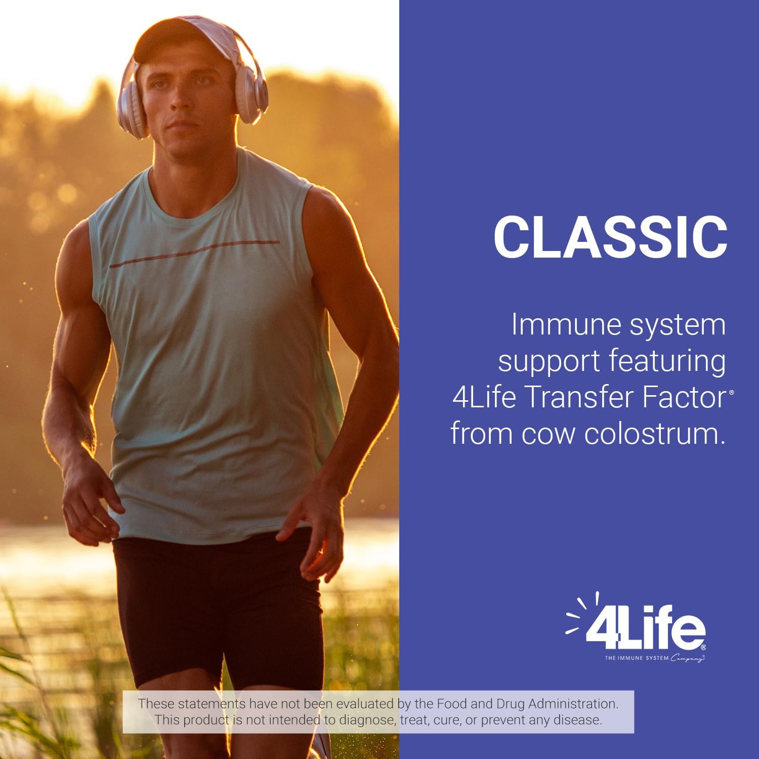 4Life Transfer Factor Classic Immune Support with Colostrum, 90 Veggie Capsules - görsel 4
