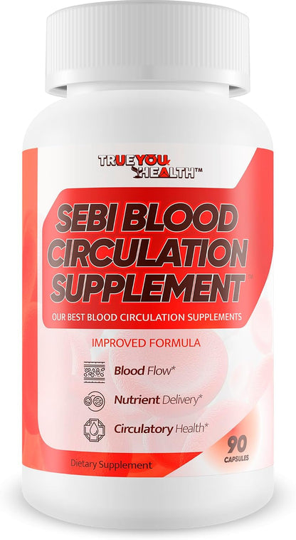 Sebi Blood Circulation Supplement with Iron, – Iron – An essential mineral that plays a key role in forming – Image 1