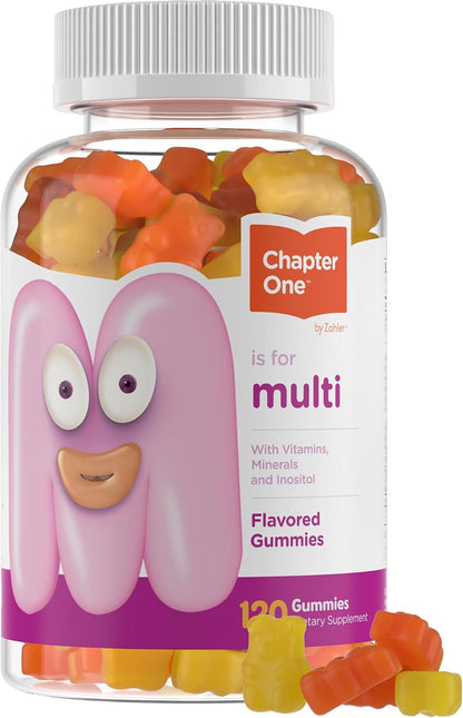 Zahler Chapter One Kids Multivitamin Gummies – 120 Gummies