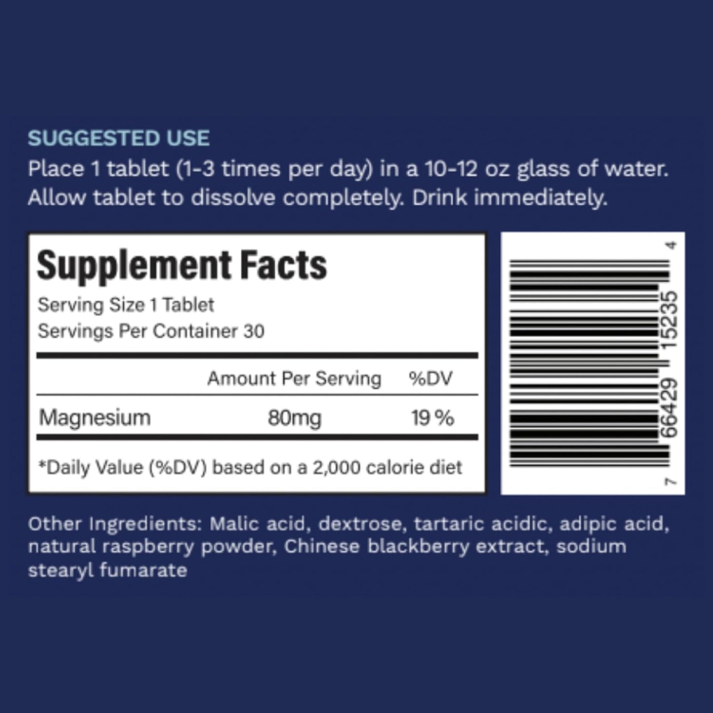 Active H2 Ultra+ Hydrogen Water Tablets - Natural Raspberry, 30 Serves - görsel 3