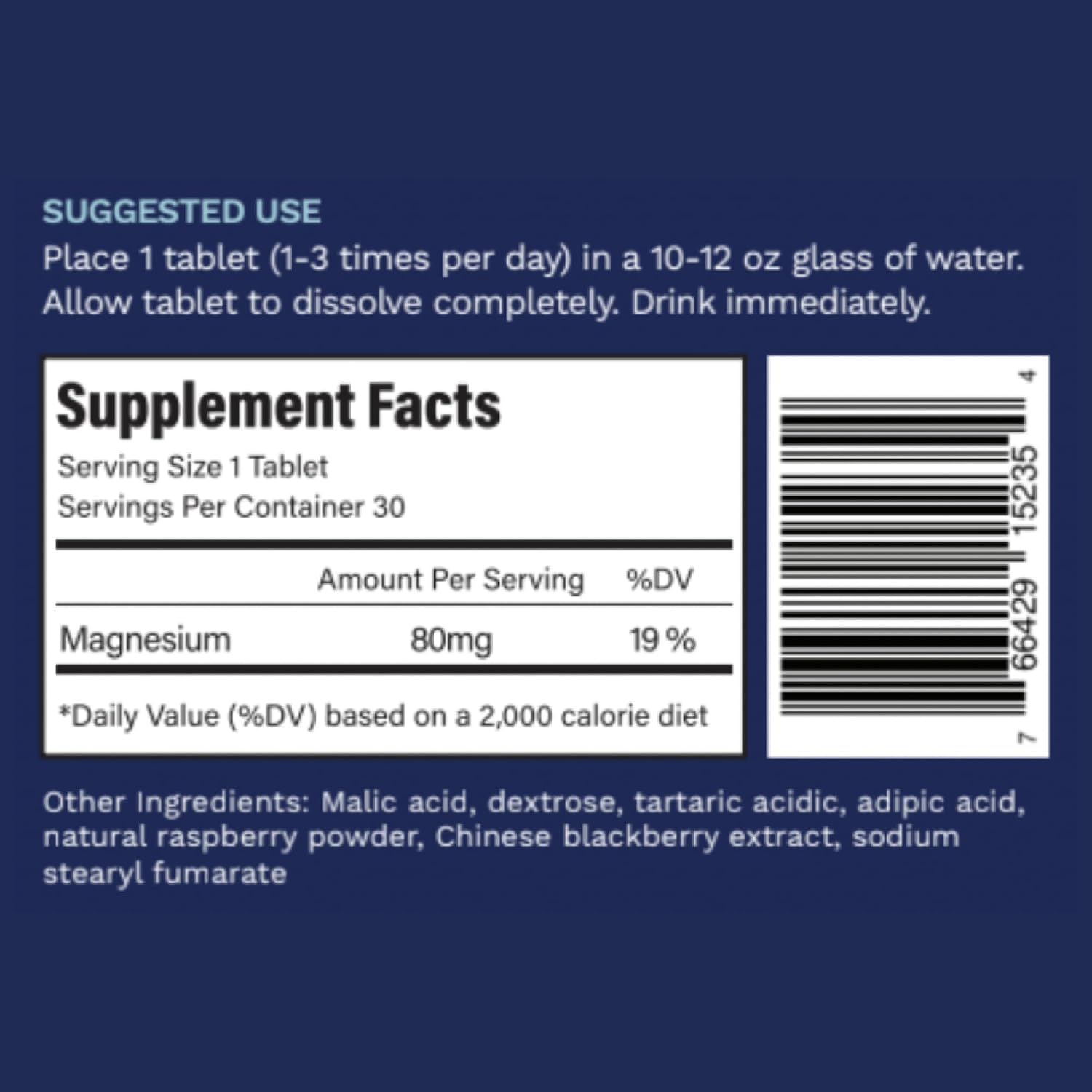 Active H2 Ultra+ Hydrogen Water Tablets - Natural Raspberry, 30 Serves - görsel 3