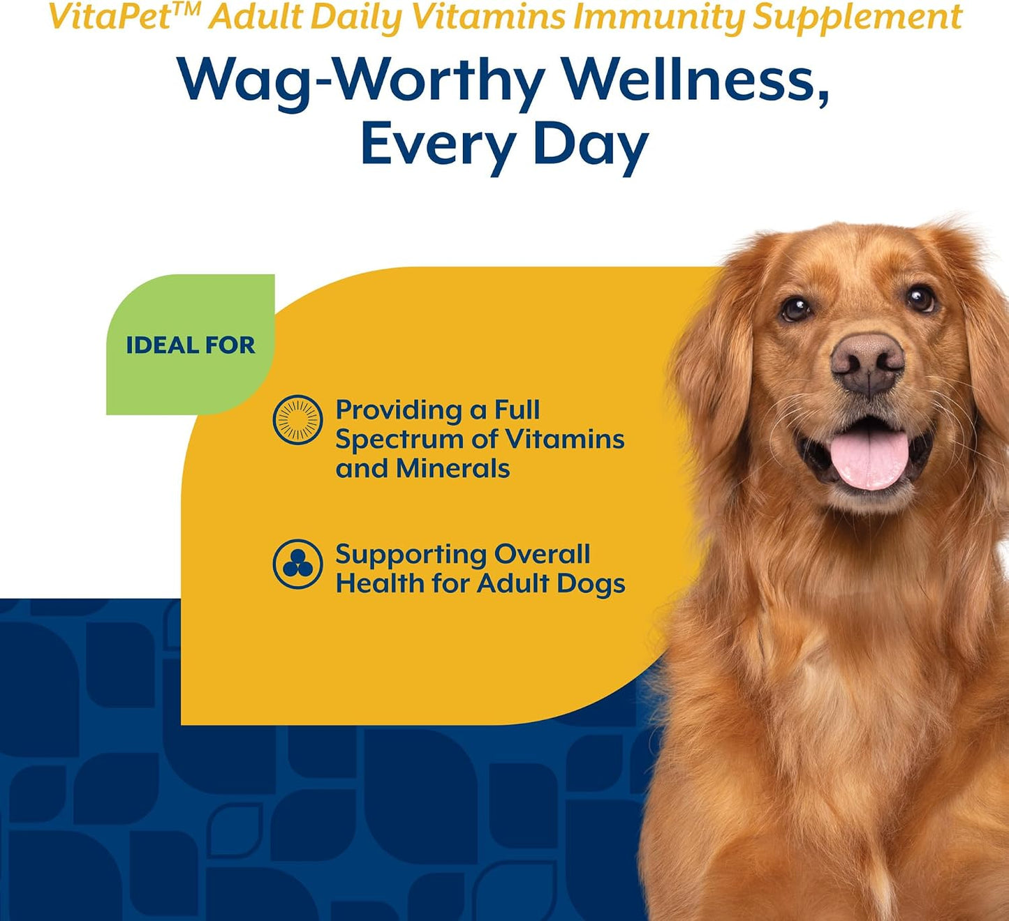 NaturVet VitaPet Adult Daily Vitamins Plus Breath Aid for Adult Dogs, 60 Soft Chews - görsel 4