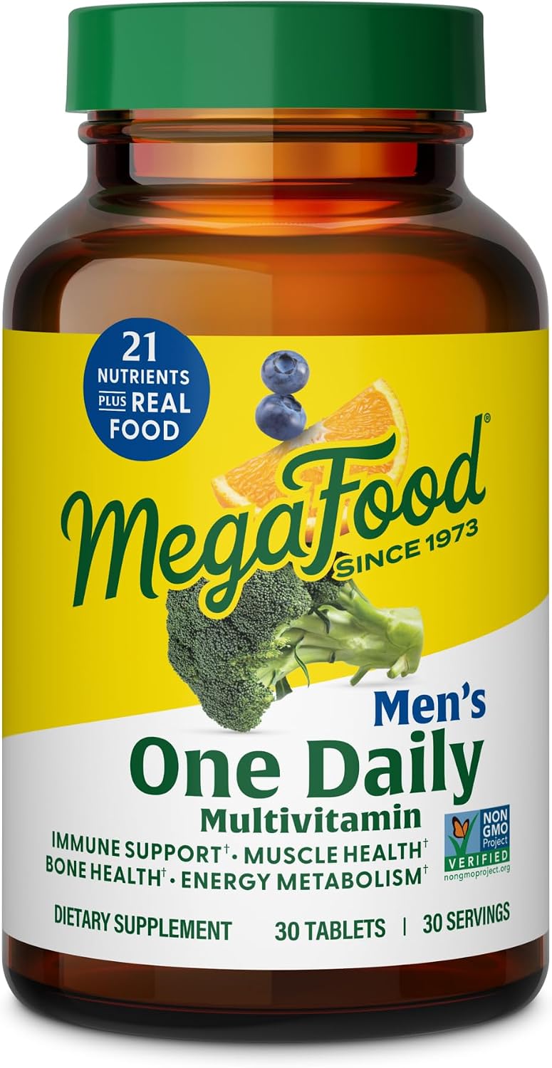 MegaFood One Daily Men's Multivitamin - 30 Tablets - görsel 1