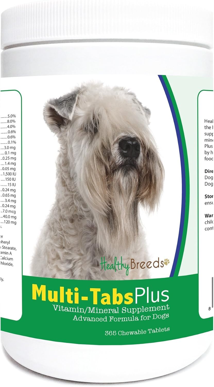 Healthy Breeds Soft Coated Wheaten Terrier Multi-Tabs Plus Chewable Tablets 365 Count - görsel 1