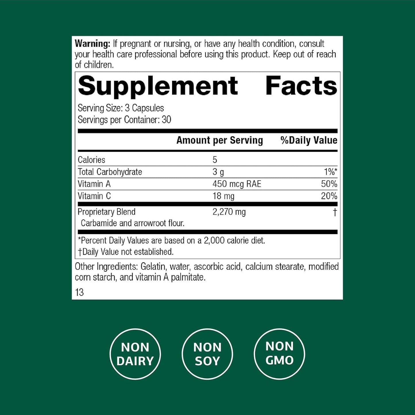 Standard Process A-C Carbamide – Urinary Support Supplement with Vitamins A & C – 90 Capsules - görsel 2