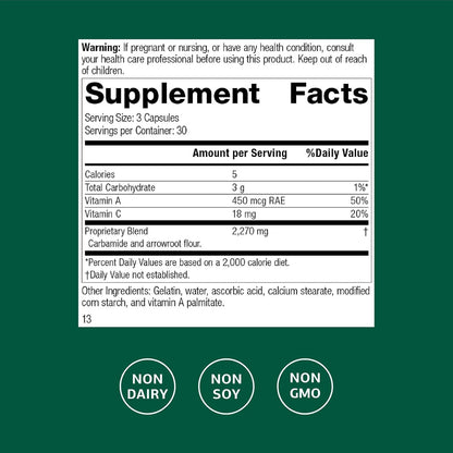 Standard Process A-C Carbamide – Urinary Support Supplement with Vitamins A & C – 90 Capsules