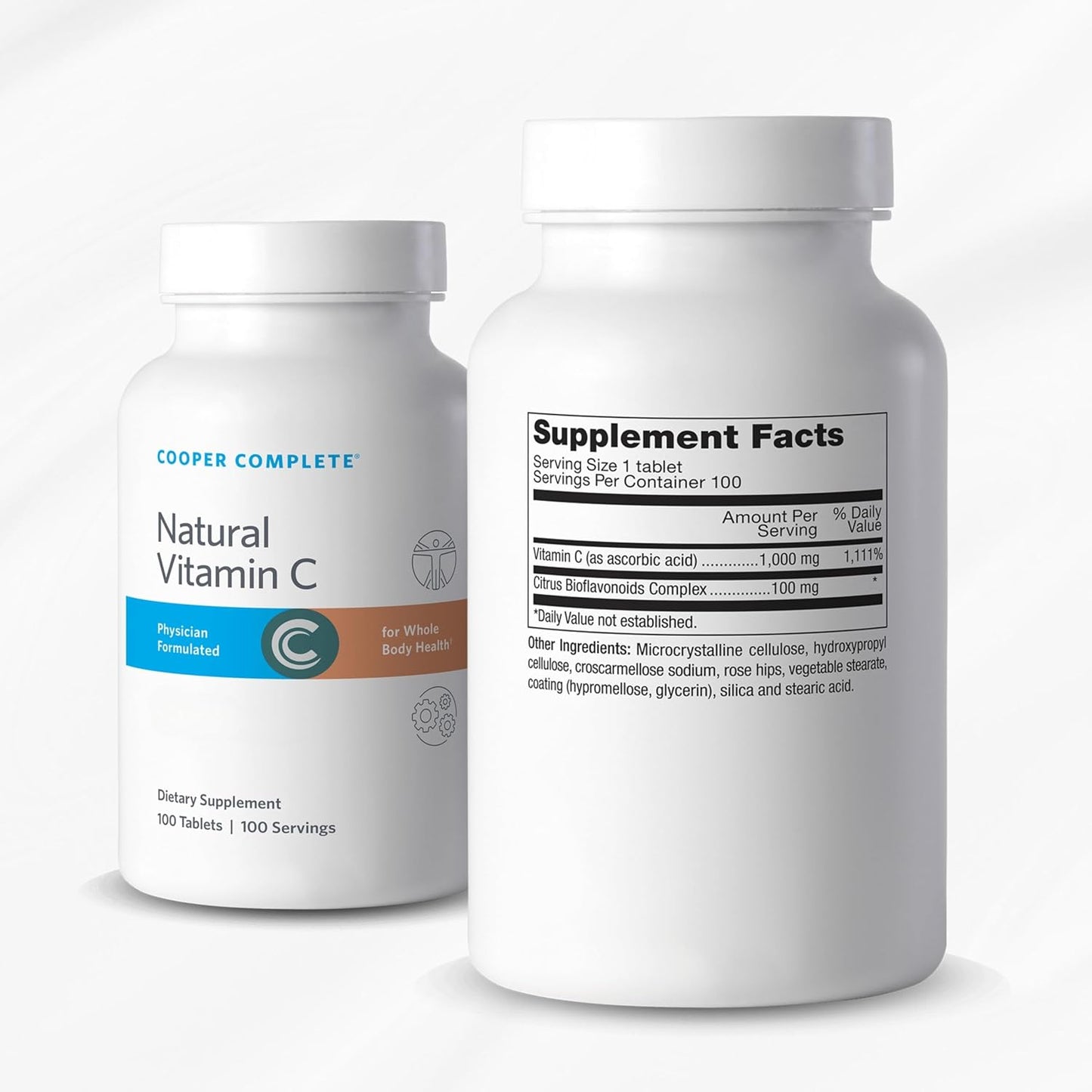 Cooper Complete Natural Vitamin C 1000 mg, 100 Tablets - görsel 2